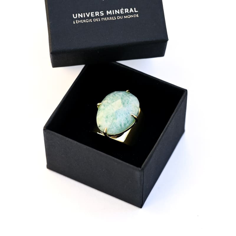 Bague en Amazonite