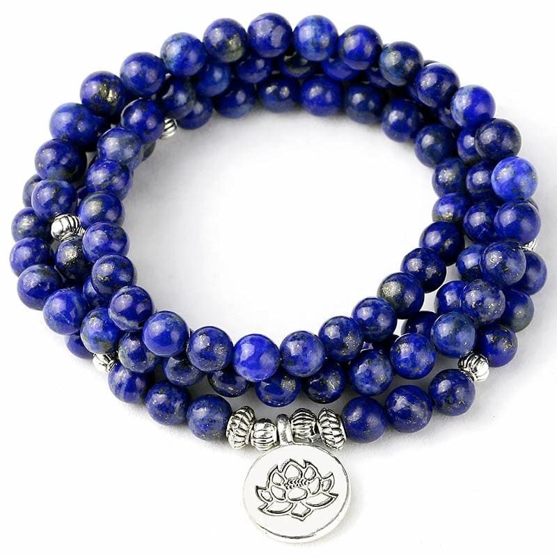 Bracelet Mala Lapis-lazuli