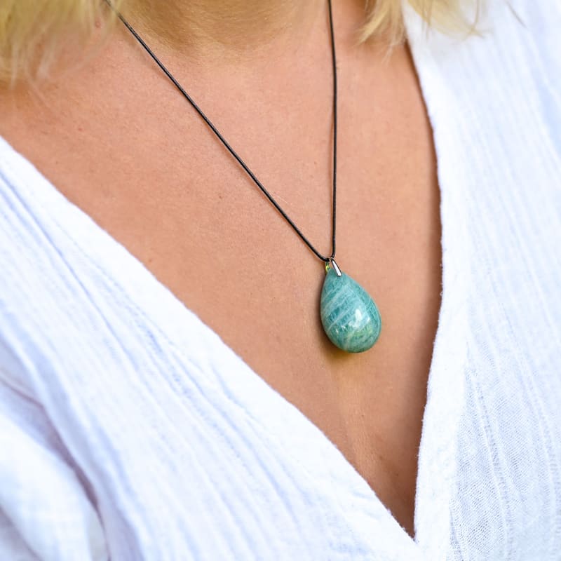 Pendentif en Amazonite