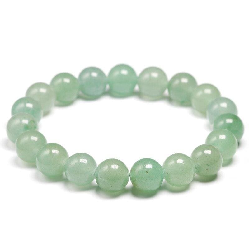 Bracelet Aventurine boule 10mm | Grossiste Pierre Naturelle