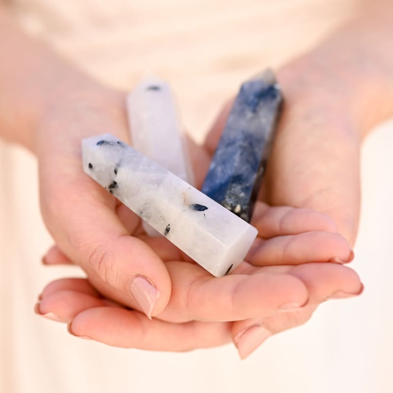 Quartz Tourmaline Pointe