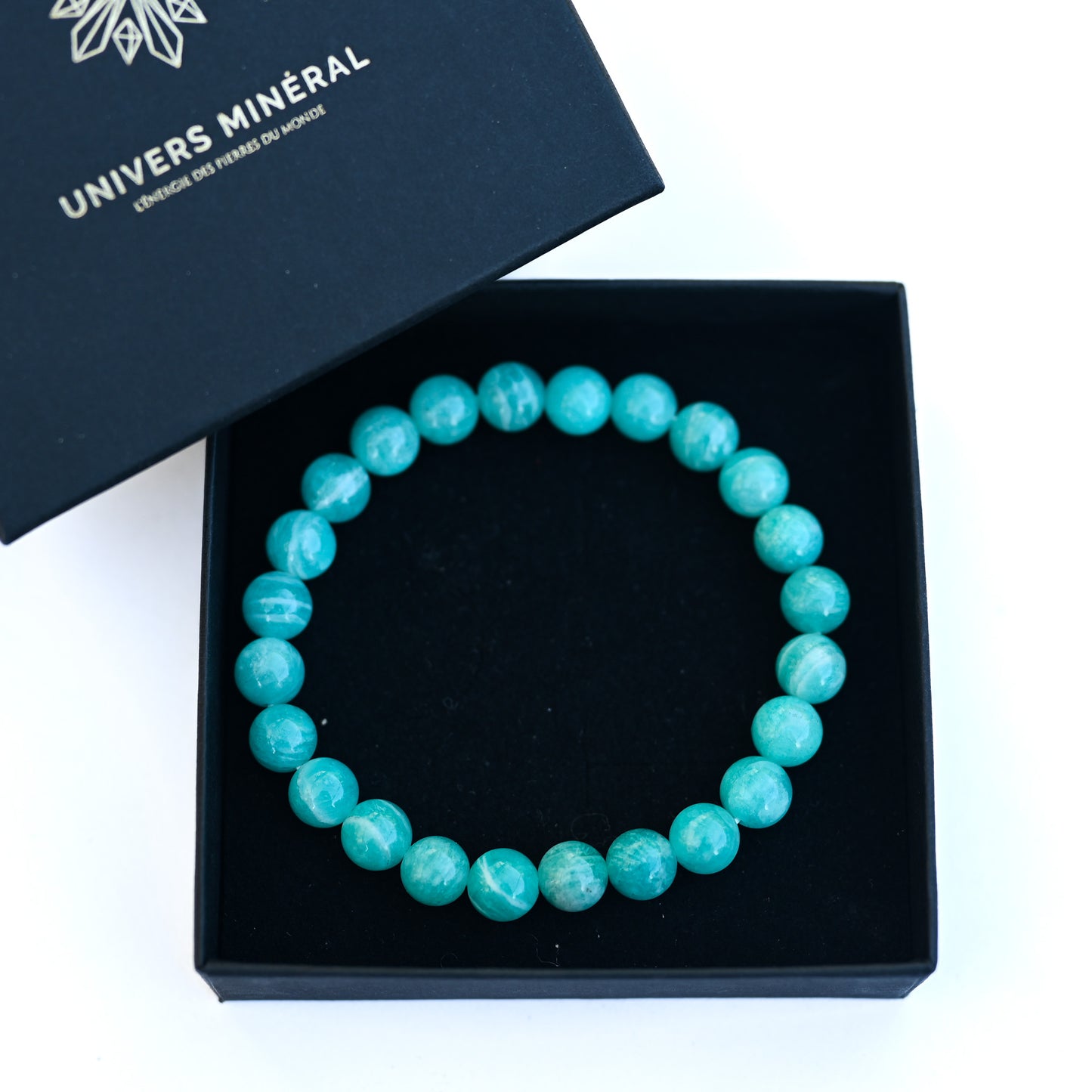 Bracelet en Amazonite AAA 8mm