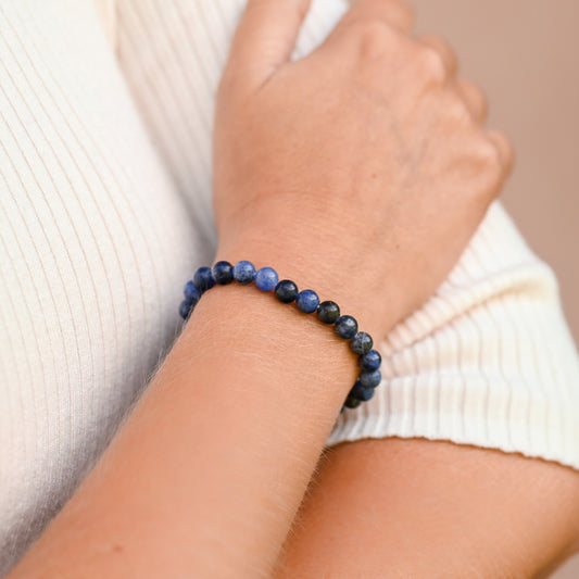 bracelet sodalite grossiste pierre naturelle