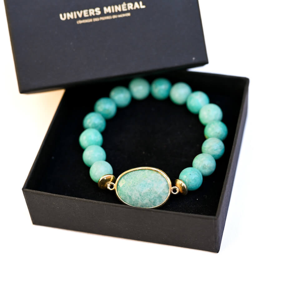 Bracelet Amazonite Femme