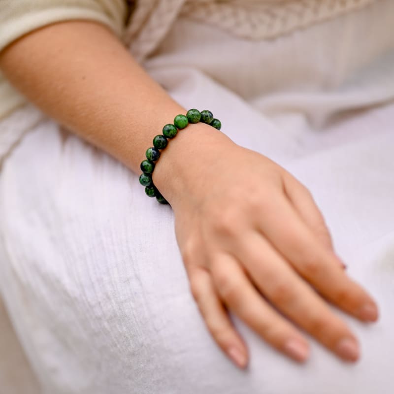 Bracelet Azurite Malachite 8mm