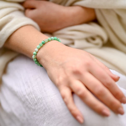 Bracelet Chrysoprase 6mm