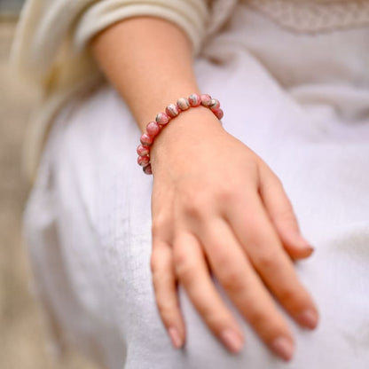 Bracelet Rhodochrosite 8mm