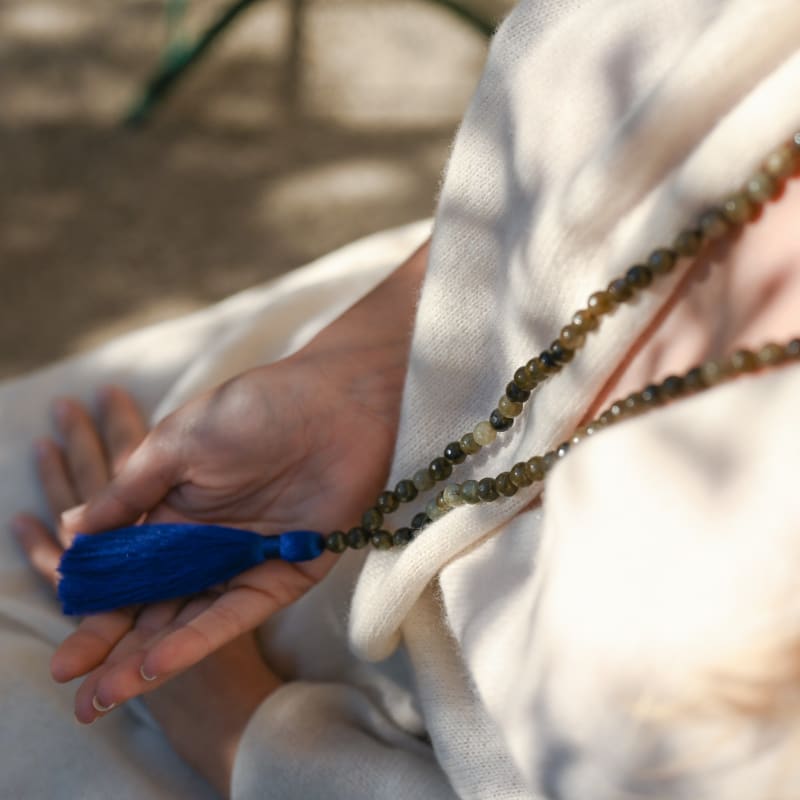 Collier Mala Labradorite