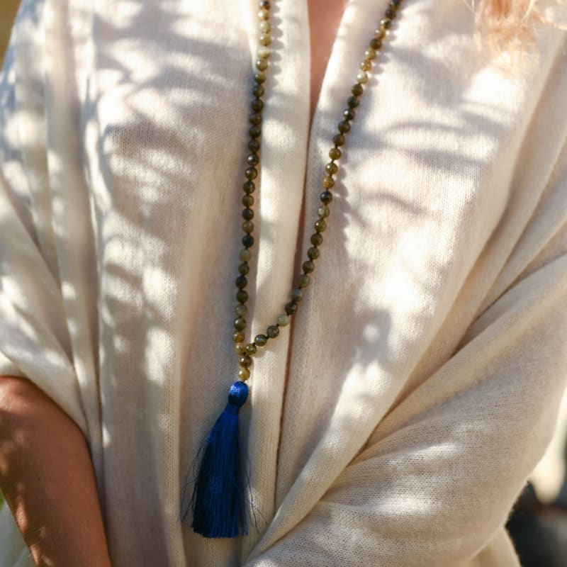 Collier Mala Labradorite