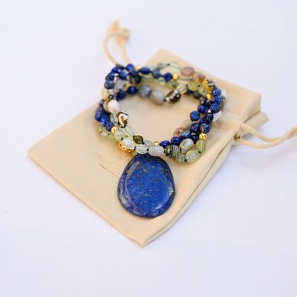 Collier Pierre Lapis Lazuli