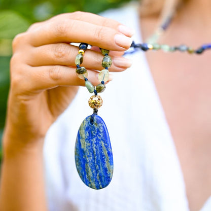 Collier Pierre Lapis Lazuli