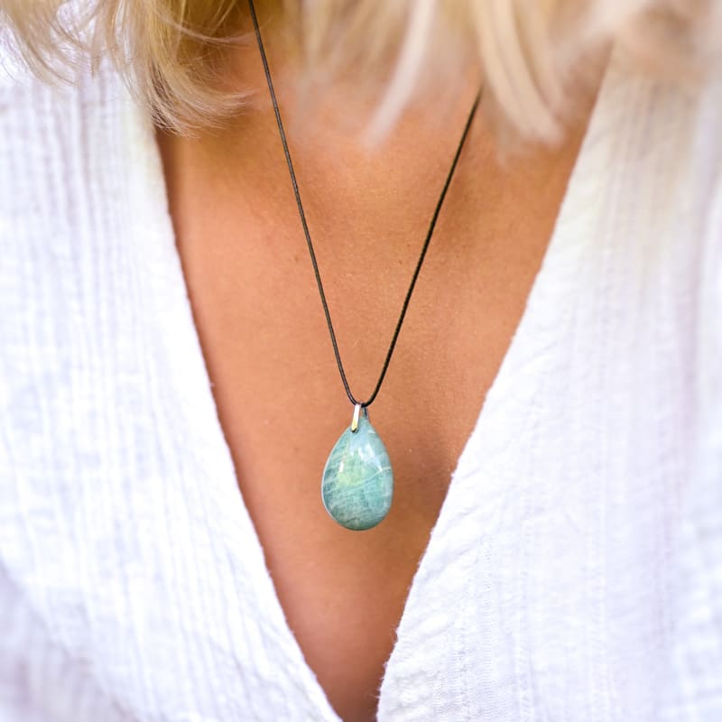 Pendentif en Amazonite