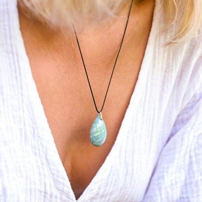 Pendentif en Amazonite